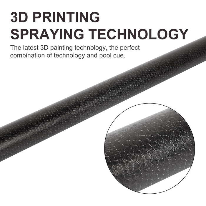 Більярдний кий GARSEN: набір з 4 шт, довжина 147,3 см, вага 510,3-595,3 г