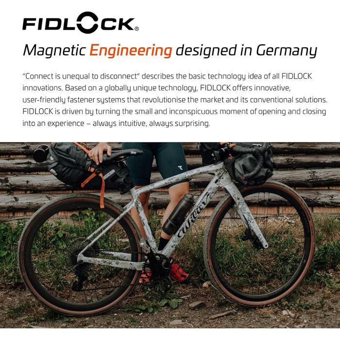 Пляшка Fidlock Twist для води 600/800 мл, прозора, чорна, змінна, без конектора