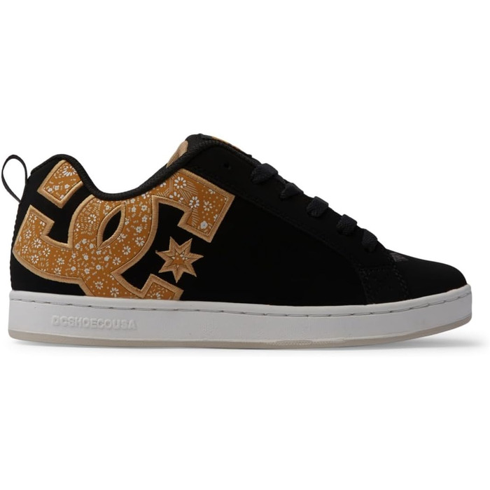 Жіночі кросівки DC Shoes Court Graffik, чорного кольору, розмір 42.5 EU