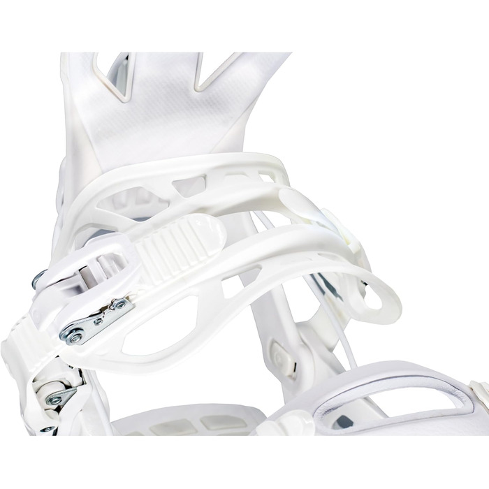 Зв'язки для сноуборду Airtracks Master W Pro ME Fastec™ System - білі, розміри S, M, L, XL (41-44)