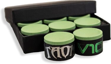 Крейда для більярду TAOM V10, кругла, світло-зелена (1 шт.)