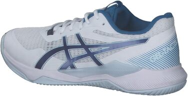 Жіноче спортивне взуття ASICS Gel-Tactic для гандболу, блакитно-біле, 400 (37 EU, White Indigo Blue)