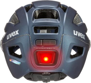 Шолом Uvex Finale Visor V: міський захист з автоматичним візором та LED-ліхтариком (52-57 см)