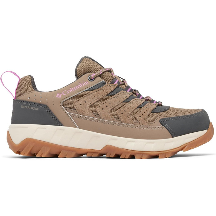 Черевики трекінгові жіночі Columbia Strata Trail™ Low WP, 36.5 EU, Wet Sand/Berry Patch