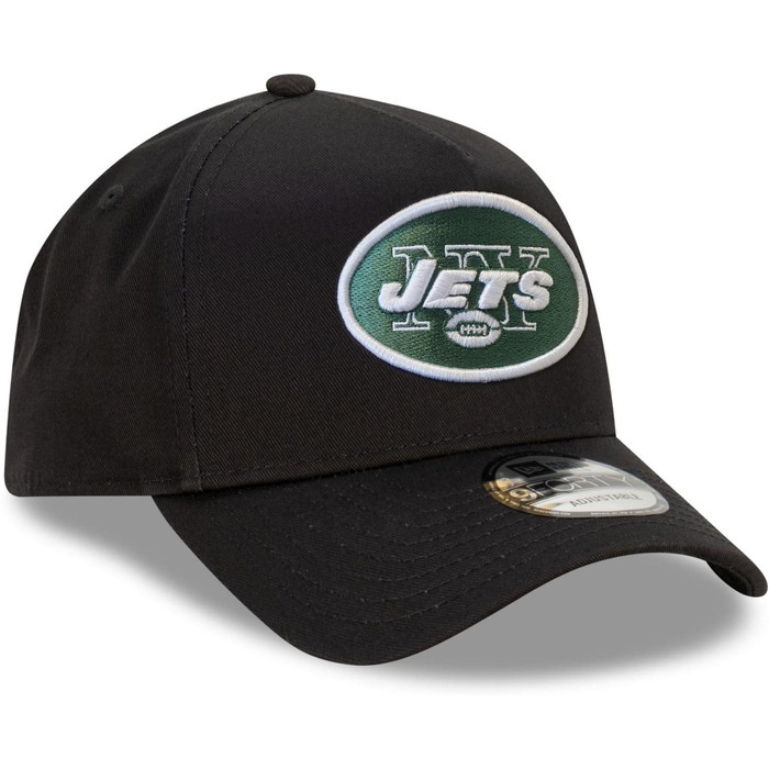 Кепка New Era NFL New York Jets 9Forty A-Frame, чорна, універсальний розмір