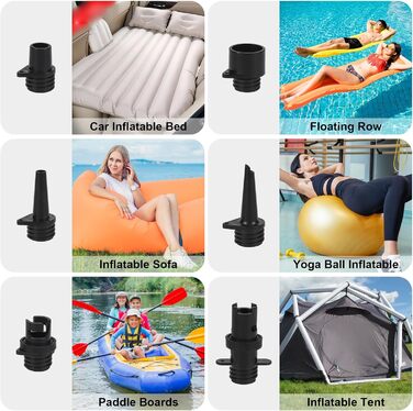 Diealles Shine Sup Pumpa Elektrichna 12000mAh, 20 PSI: Акумуляторна електрична повітряна помпа для SUP, човнів, каяків