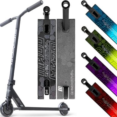 Скутер для трюків Madd Gear MG3 Zen чорний/чорний – для дітей 8-12 років