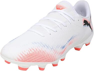 Футбольні бутси PUMA Future 8 Play FG/AG, 43 EU, білий/чорний/червоний