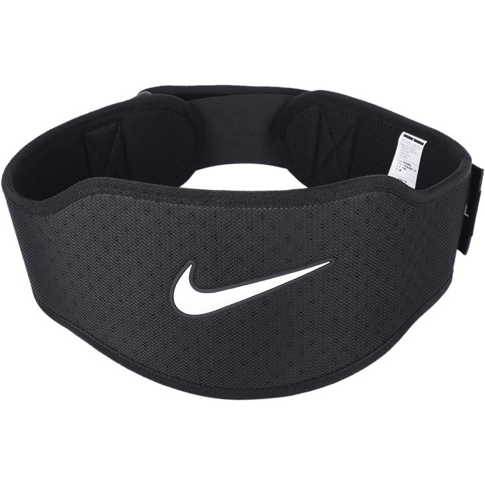 Тренувальний пояс Nike Strength 3,0 м, чорний/білий, для фітнесу