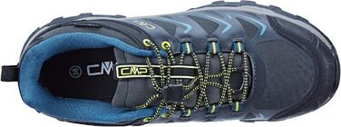 Дитячі черевики CMP Byne Low WP - водонепроникні, для активного відпочинку, 34 EU, сірий/зелений