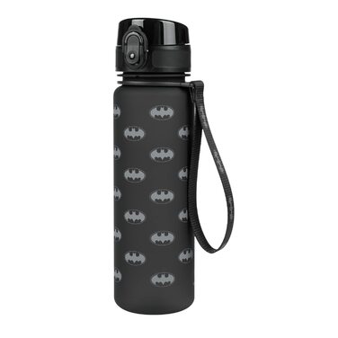 Дитяча пляшка для води Baagl Tritan 500 мл з логотипом Batman, непротікаюча, для школи та спорту