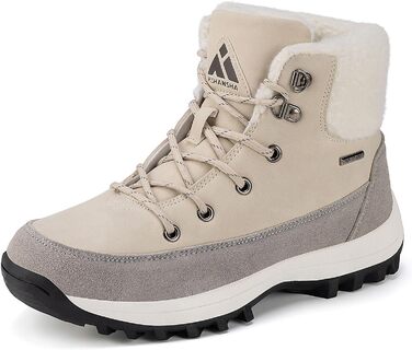 Чоботи жіночі зимові Mishansha, утеплені, антиковзаючі, розмір 36-42 (Бежевий, 37 EU)