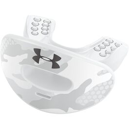 Маска захисна Under Armour Air Mundschutz з ремінцем (біле камуфляжне забарвлення)