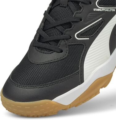 Дитячі кросівки PUMA Solarflash Jr для легкої атлетики, 32 EU, чорний/білий/червоний, Gum