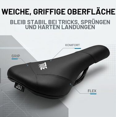 Велосідельний MTB JS1: високопродуктивний для даунхілу, ендуро, фрірайду, стріту, дерт-джампінгу (темно-коричневий)