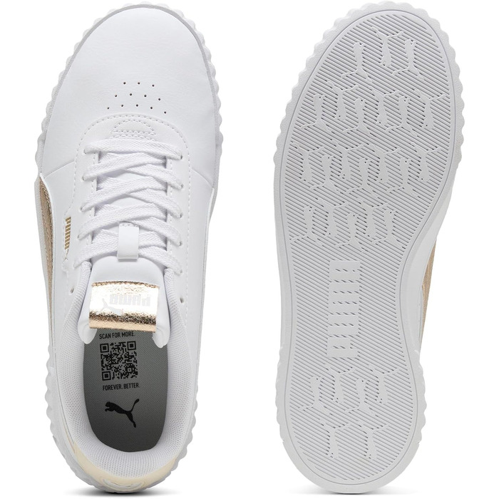 Жіночі кросівки PUMA Carina 3.0 Metallic Whisper White Gold (розмір 37.5 EU)
