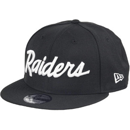 Кепка New Era Las Vegas Raiders 9fifty Snapback з логотипом NFL, чорна