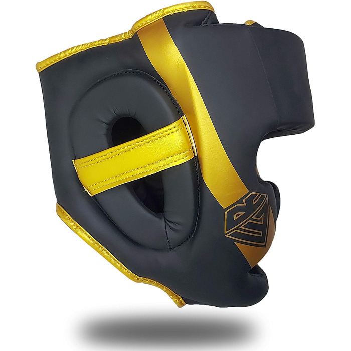 Захисний шолом URBANBEE Gold L для кікбоксингу, MMA, карате, тхеквондо – висока видимість, поглинання ударів