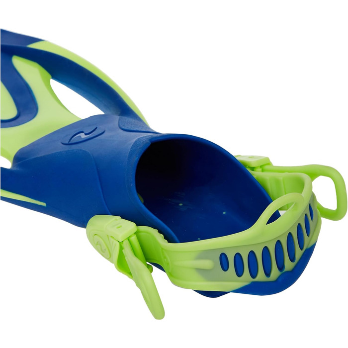 Маска для снорклінгу Aqua Lung Zinger Jr Floen дитяча, S, зелено-блакитна