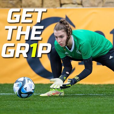 Воротарські рукавички GRIPMODE Torwarthandschuhe Herren Ultra Hybrid 2.0 - ультралегкі рукавички з подовженою зоною захвату та латексним покриттям Griptec® для футболу, розмір 7-11