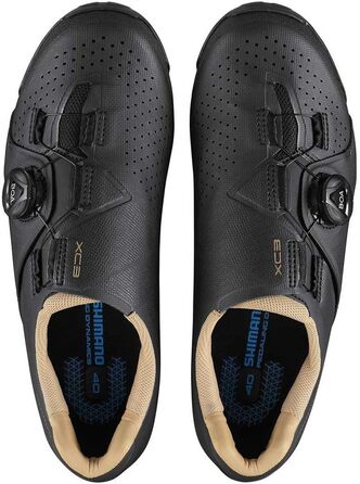 Жіночі велотуфлі Shimano XC300 MTB, 42 EU, чорні