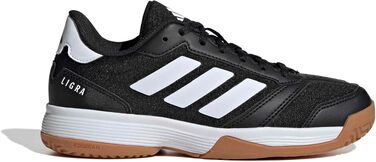 Дитячі кросівки для залу adidas Ligra 8 Indoor, Core Black/Cloud White, розмір 36 EU