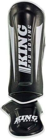 Захист гомілки KING PRO BOXING Revo 1, чорний, для боксу та єдиноборств