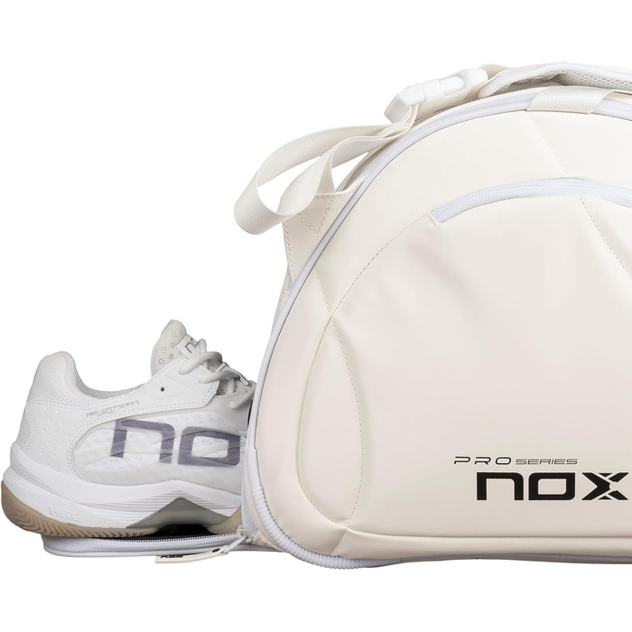 Сумка для падельної ракетки Nox Pro Series Weiss, біла