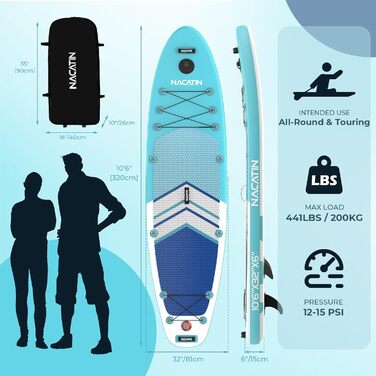 Надувна SUP-дошка 10'6