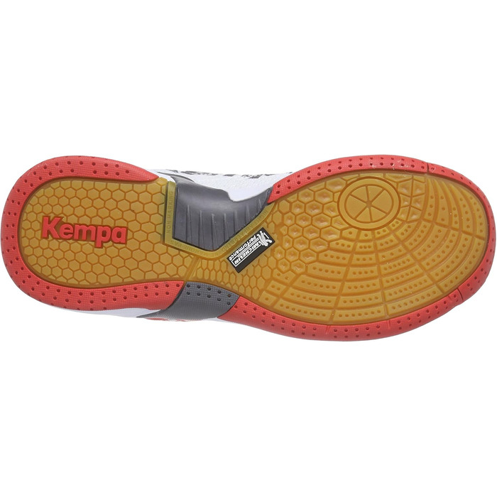 Гандбольні кросівки Kempa STATEMENT ATTACK для дітей (унісекс), 29 EU, багато кольорів (червоний, сірий, білий)