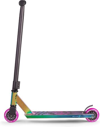 SOKE EVO Street Stunt Scooter: алюмінієвий фристайл скутер для трюків та їзди містом, колеса 100 мм, підшипники ABEC-9, для підлітків та дорослих (морська синя)