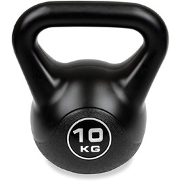 Гиря BENCH BS2045 10 кг, універсальна, чорна, для фітнесу