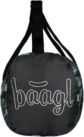 Спортивна сумка Baagl для дітей, хлопчиків та підлітків – компактна, складана, 22 л (Forrest)