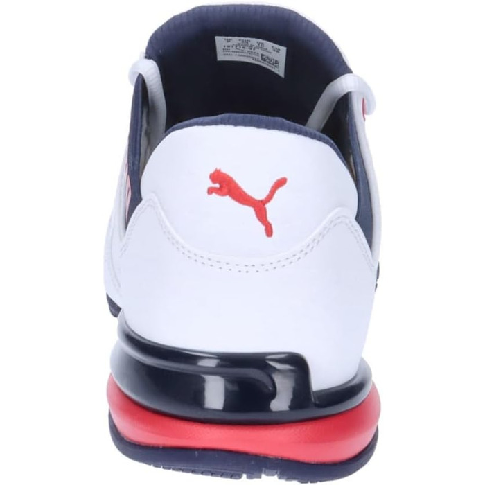 Чоловічі кросівки PUMA Enzin SL V2 для бігу та вулиці (43 EU, білий, червоний, темно-синій)