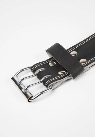 Пояс для важкої атлетики Gorilla Wear, шкіряний, 6 дюймів, з підкладкою, чорний, XXL-3XL, для бодібілдингу та кросфіту