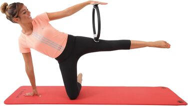 Кільце для пілатесу Sveltus Unisex, чорний/сірий, діаметр 38 см