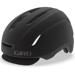 Універсальний велосипедний шолом Giro Caden для дорослих, міський, матовий чорний, розмір M (55-59 см)