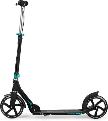 Міський самокат SOKE Cityroller чорно-блакитний - для дорослих та підлітків