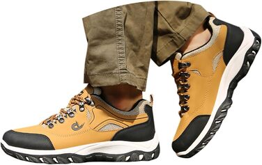 Водонепроникні туристичні черевики для хайкінгу Anti-Rutsch, спортивні (жовті, 39 EU)