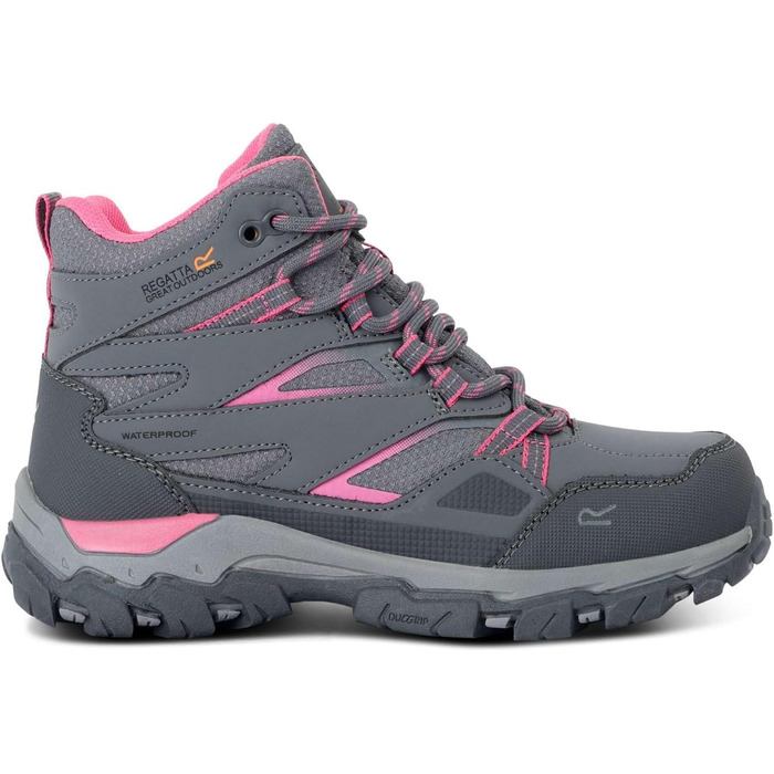 Дитячі черевики Regatta Holcombe III для ходьби, 32 EU, сталевий колір