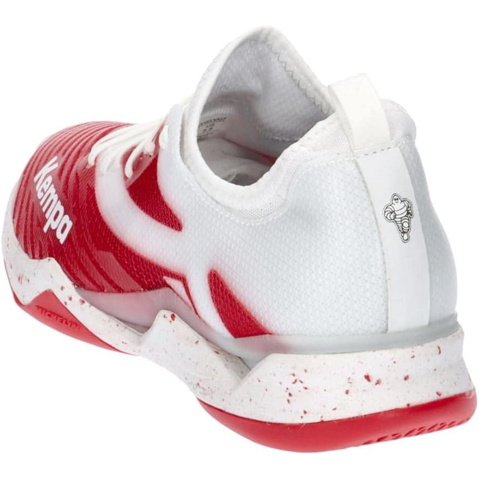 Жіночі гандбольні кросівки Kempa Wing Lite 2.0 - спортивне взуття, 41 EU, біло-червоні