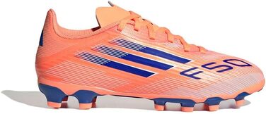 Дитячі футбольні бутси adidas F50 League Multi Ground для дітей (37 1/3 EU, помаранчеві)