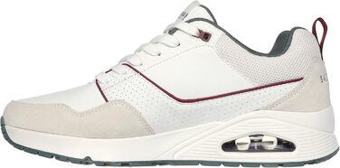 Чоловічі кросівки Skechers UNO Retro One - білі, шкіра, замша, сітка, 44 EU