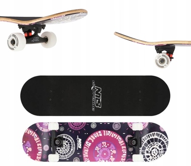 Класичний скейтборд для дівчаток NILS, 9 шарів