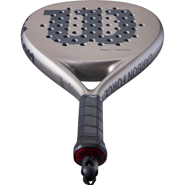 Падель ракетка Wilson Carbon Force, карбон/EVA, 365 г