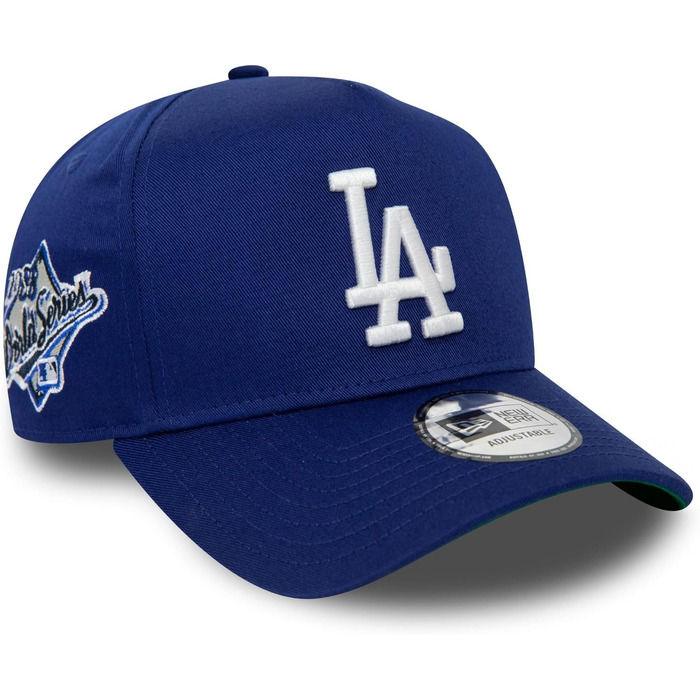 Кепка New Era Los Angeles Dodgers MLB 1988 World Series Sidepatch Darkroyal E-Frame Snapback, універсальний розмір