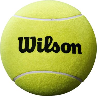 Великий тенісний м'яч Wilson Jumbo, жовтий, для тренувань і автографів
