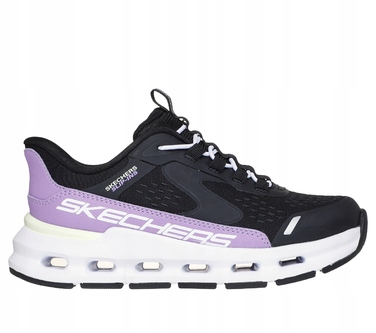 Підліткові кросівки Skechers Slip-ins: Glide-Step - Vista Lane чорний/фіолетовий