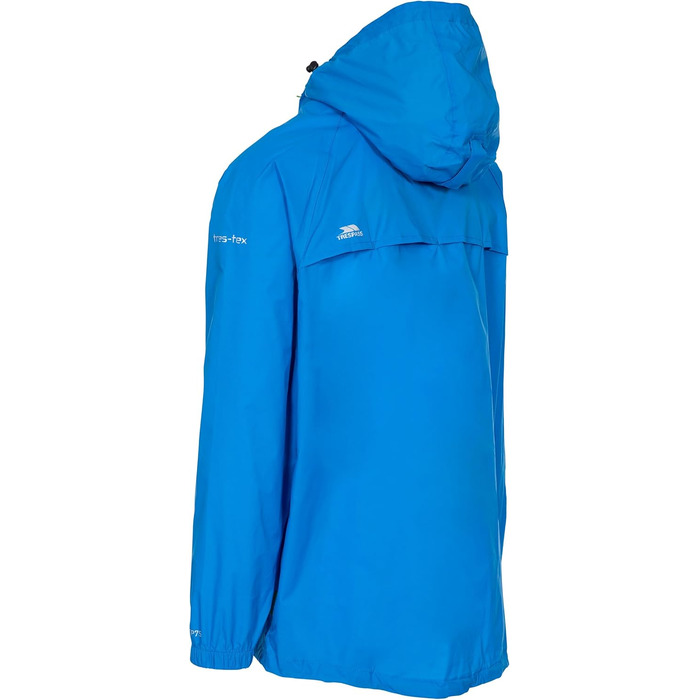 Водонепроникна компактна куртка-дощовик Trespass Qikpac Unisex, колір Cobalt