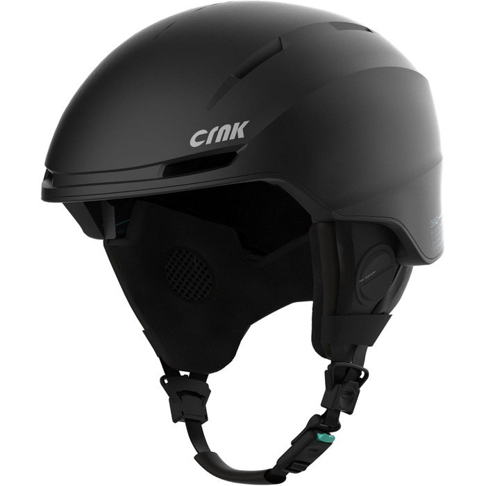 Гірськолижний шолом CRNK Skadi з Bluetooth, шумозаглушенням, чорний, M, для чоловіків і жінок